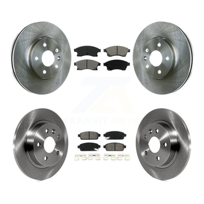 Kit de rotor de frein avant et arrière et plaquettes semi-métalliques pour Chevrolet Cruze Sonic Limite