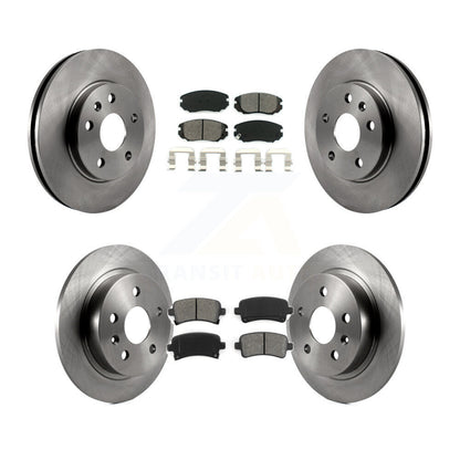 Kit de rotor de frein à disque avant et arrière et plaquettes semi-métalliques pour Chevrolet Malibu Limite