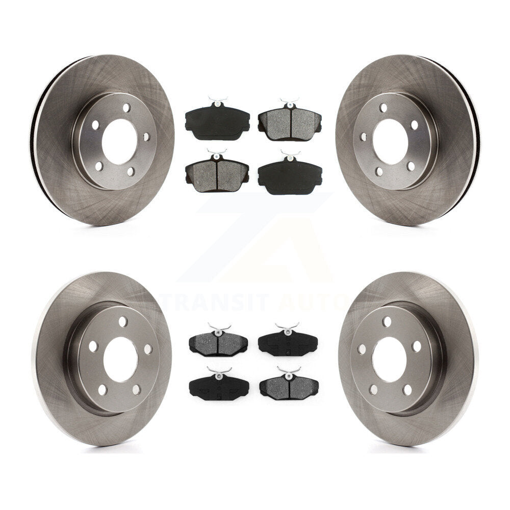 Kit de plaquettes de frein à disque semi-métalliques avant et arrière, pour Ford Taurus SH 1994 – 1995