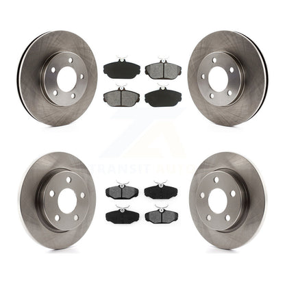 Rotors de frein à disque avant et arrière, Kit de plaquettes semi-métalliques pour Ford Taurus Mercury Sabl