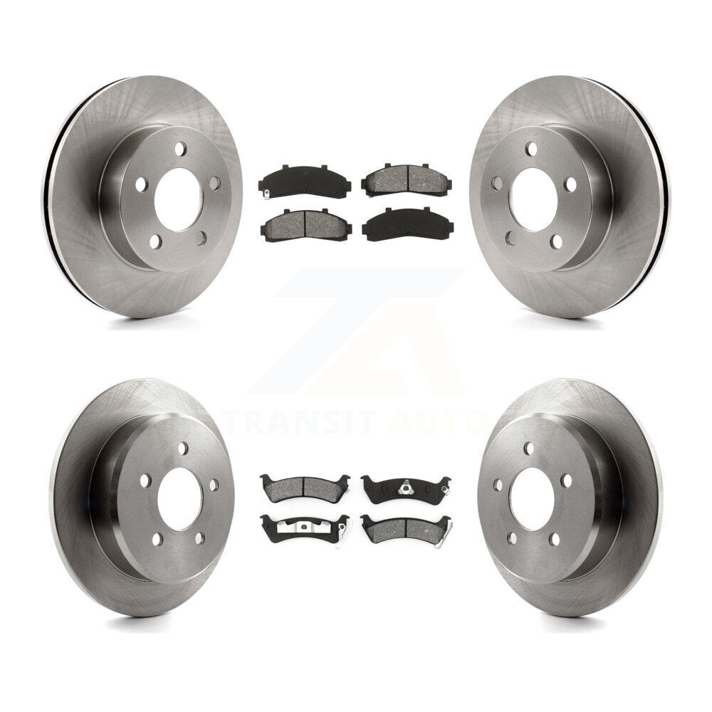 Kit de plaquettes de frein semi-métalliques pour disques de frein avant et arrière, pour Ford Explorer 01 à partir de 02