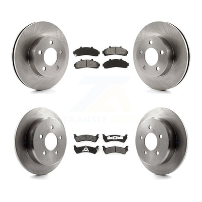 Rotors de frein avant arrière et Kit de plaquettes semi-métalliques pour Ford Ranger Explorer Mercur