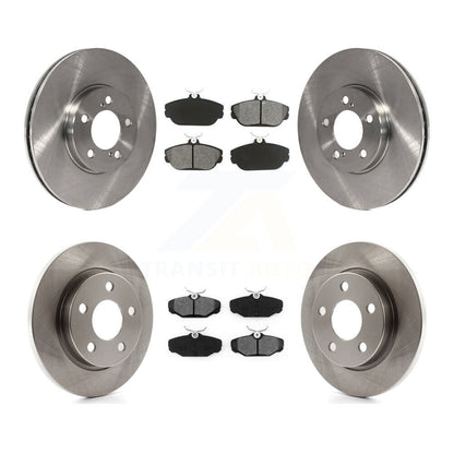Rotors de frein avant arrière et Kit de plaquettes semi-métalliques pour frein arrière à disque Ford Taurus