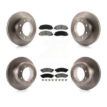 Kit de plaquettes semi-métalliques de Rotor de frein avant et arrière, pour Ford F-350 Super Duty 4W 05-07