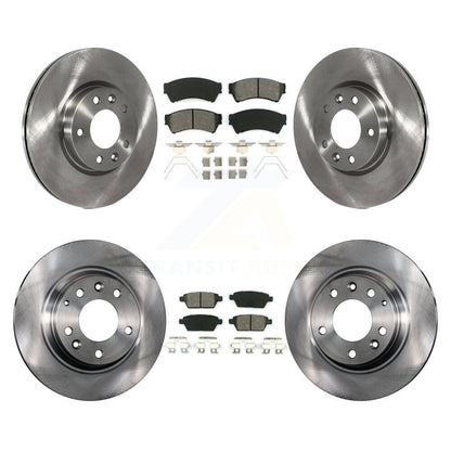 Kit de plaquettes semi-métalliques de Rotor de frein avant et arrière, pour Ford Fusion Mazda 6 Lincoln MK