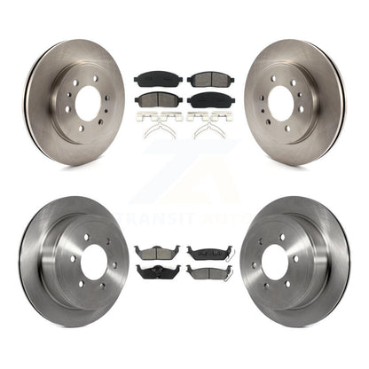 Kit de plaquettes semi-métalliques de Rotor de frein avant et arrière, pour Ford F-150 09 avec roue à 6 écrous