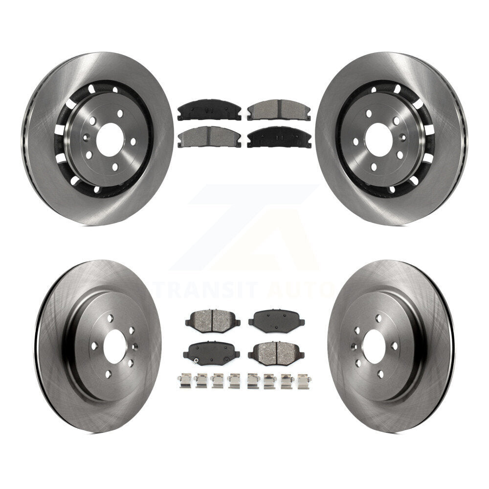 Kit de plaquettes semi-métalliques de Rotor de frein avant et arrière, pour Ford Explorer Flex Taurus Seda