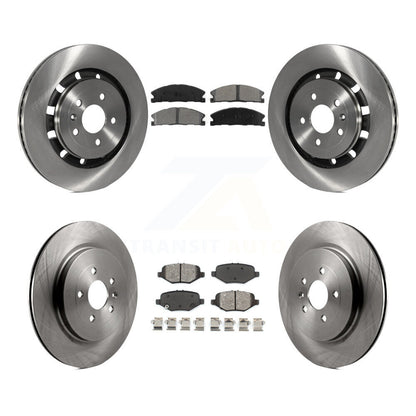 Kit de plaquettes semi-métalliques de Rotor de frein avant et arrière, pour Ford Explorer Flex Taurus Seda
