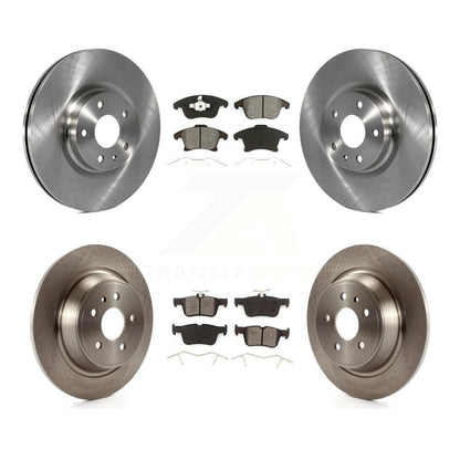 Rotors de frein à disque avant et arrière et Kit de plaquettes semi-métalliques pour Ford Fusion Lincoln MK