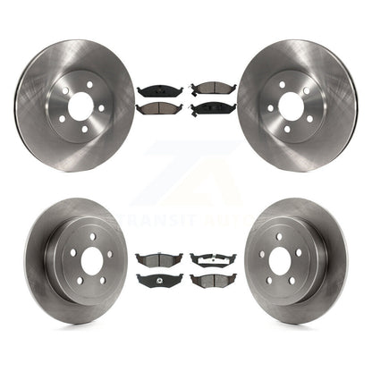 Kit de rotor de frein avant et arrière et plaquettes semi-métalliques pour Chrysler Cirrus Dodge Stratu