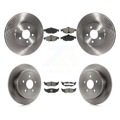 Kit de plaquettes de frein semi-métalliques pour Rotors de frein avant et arrière, pour Chrysler Sebring Dodge Stratu