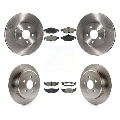 Kit de plaquettes de frein semi-métalliques pour Rotors de frein avant et arrière, pour Chrysler Sebring Dodge Stratu