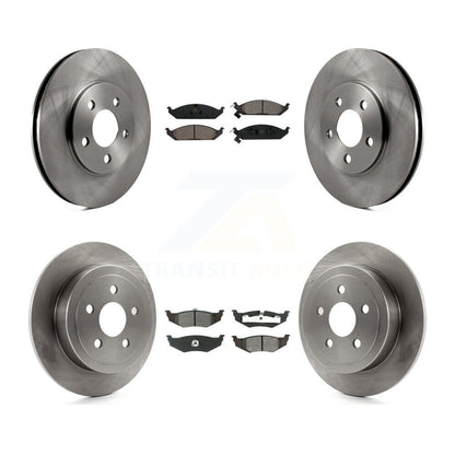 Kit de rotor de frein avant et arrière et plaquettes semi-métalliques pour Chrysler Sebring Cirrus Dodg