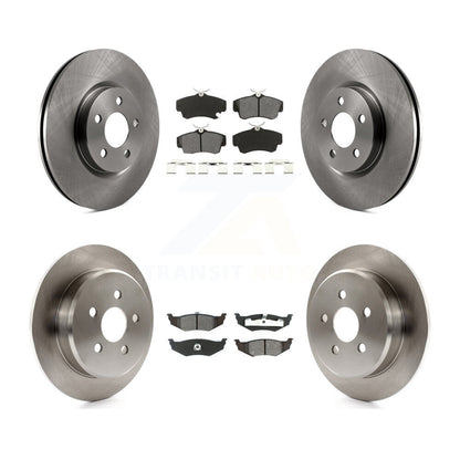 Kit de rotors de frein à disque avant et arrière et plaquettes semi-métalliques pour Chrysler PT Cruiser