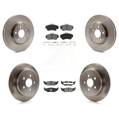 Kit de plaquettes de frein semi-métalliques pour Rotors de frein avant et arrière, pour Chrysler PT Cruiser Dodge Neo