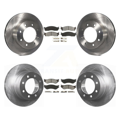 Rotor de frein à disque avant et arrière et Kit de plaquettes semi-métalliques pour Dodge Ram 1500 3500 250