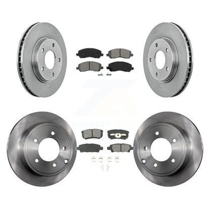 Kit de plaquettes semi-métalliques de Rotor de frein avant et arrière, pour Mitsubishi Lancer Dodge Calibe
