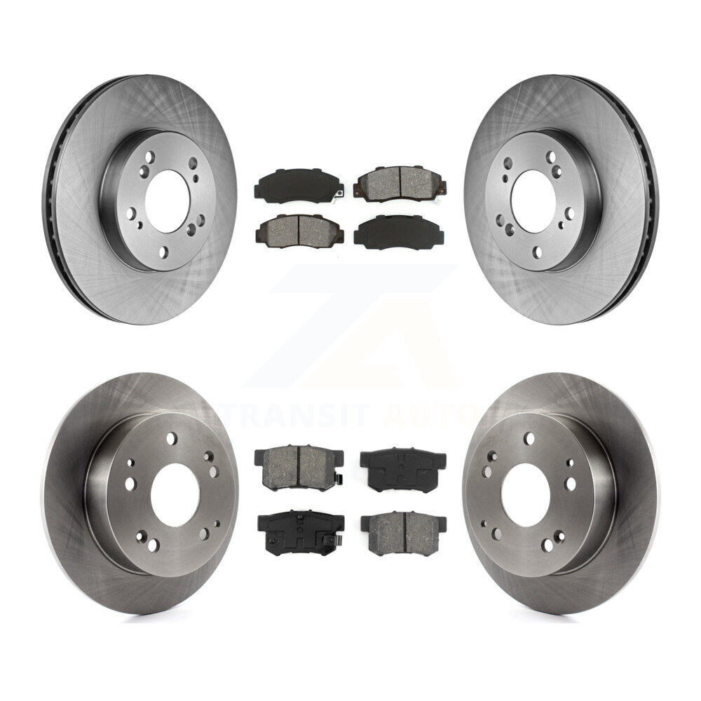 Kit de plaquettes de frein semi-métalliques pour rotors de frein avant et arrière, pour type Acura Integra 1997 – 2001