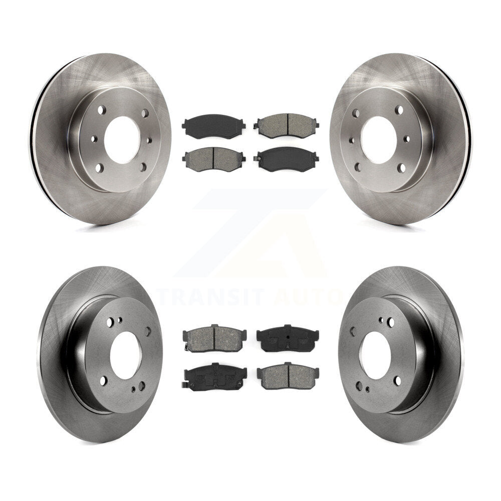 Kit de plaquettes semi-métalliques de Rotor de frein à disque avant et arrière, pour Nissan Sentra INFINITI G2