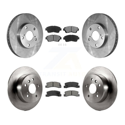 Rotor de frein à disque avant et arrière et Kit de plaquettes semi-métalliques pour Toyota Camry Lexus ES30