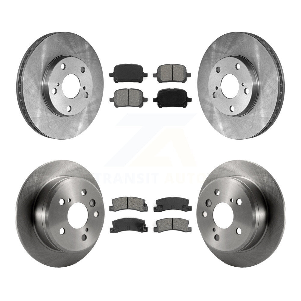 Kit de plaquettes semi-métalliques de Rotor de frein avant et arrière, pour Toyota Camry Solara Lexus ES30