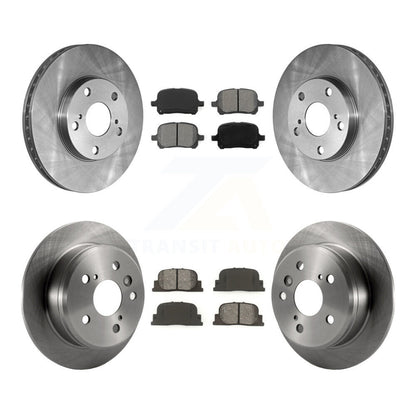 Rotor de frein à disque avant et arrière et Kit de plaquettes semi-métalliques pour Toyota Camry Lexus ES30