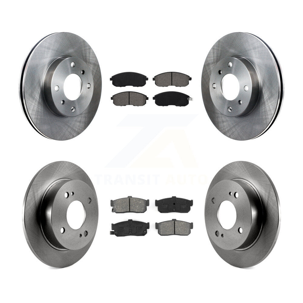 Kit de rotor de frein avant et arrière et plaquettes semi-métalliques pour Nissan Altima Sentra INFINIT