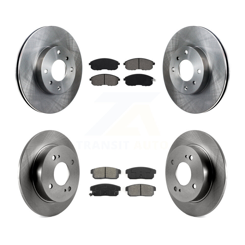 Kit de plaquettes semi-métalliques de Rotor de frein à disque avant et arrière, pour Nissan Sentra INFINITI G2