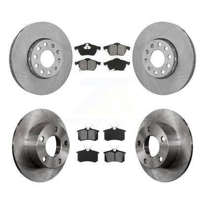 Kit de plaquettes semi-métalliques de Rotor de frein à disque avant et arrière, pour Volkswagen Passat FW 1999
