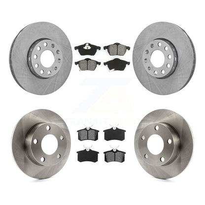 Kit de plaquettes semi-métalliques de Rotor de frein à disque avant et arrière, pour Volkswagen Passat AW 1999