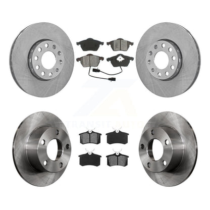 Kit de plaquettes de frein à disque semi-métalliques avant et arrière, pour Volkswagen Passat Audi A