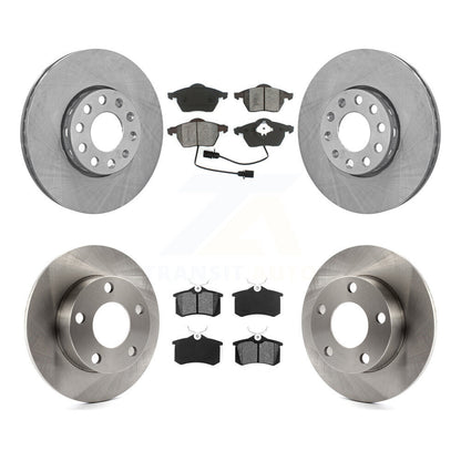 Kit de plaquettes de frein à disque semi-métalliques avant et arrière, pour Volkswagen Passat Audi A