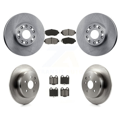 Kit de rotor de frein avant et arrière et plaquettes semi-métalliques pour Lexus SC430 IS300 GS300 GS40
