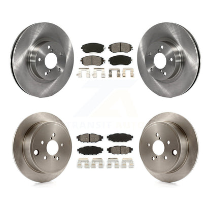 Kit de rotors de frein à disque avant et arrière et plaquettes semi-métalliques pour Subaru Impreza