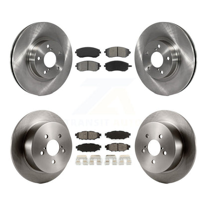 Kit de rotors de frein avant et arrière et plaquettes semi-métalliques pour Subaru Legacy i/Limite 2005