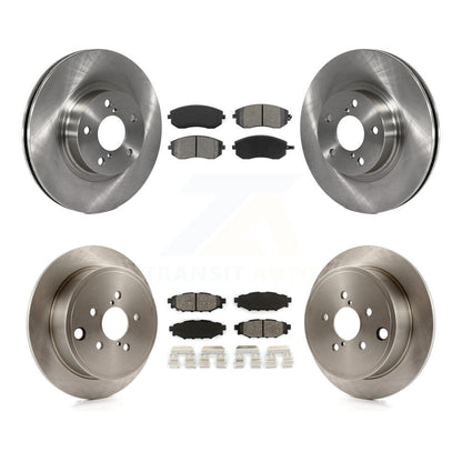 Kit de rotors de frein à disque avant et arrière et plaquettes semi-métalliques pour Subaru Impreza