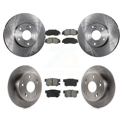Kit de rotor de frein avant et arrière et plaquettes semi-métalliques pour Honda Accord 3.0 1998-2002