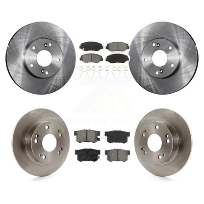 Kit de rotors de frein à disque avant et arrière et plaquettes semi-métalliques pour Honda Accord