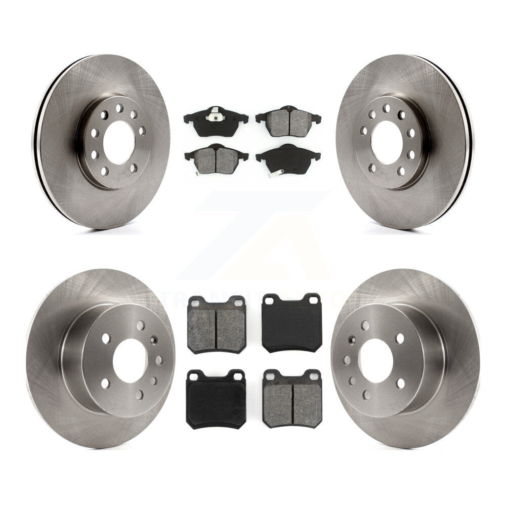 Kit de plaquettes de frein semi-métalliques pour Rotors de frein avant et arrière, pour Saab Saturn 9-3 L200 L300 L10