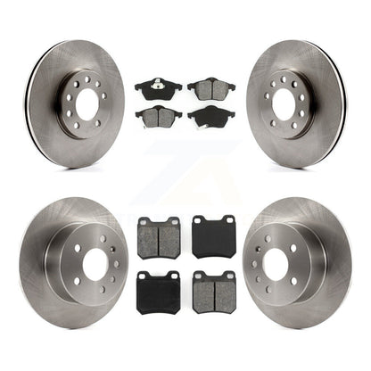 Kit de plaquettes de frein semi-métalliques pour Rotors de frein avant et arrière, pour Saab Saturn 9-3 L200 L300 L10