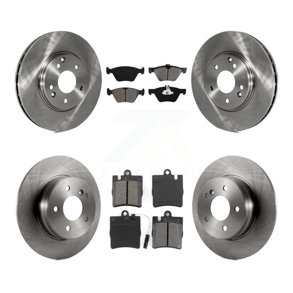 Kit de plaquettes de frein semi-métalliques pour rotors de frein avant et arrière, pour mercedes-benz E320 CLK320 E43