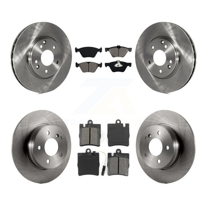 Kit de plaquettes de frein semi-métalliques pour rotors de frein avant et arrière, pour mercedes-benz E320 CLK320 E43