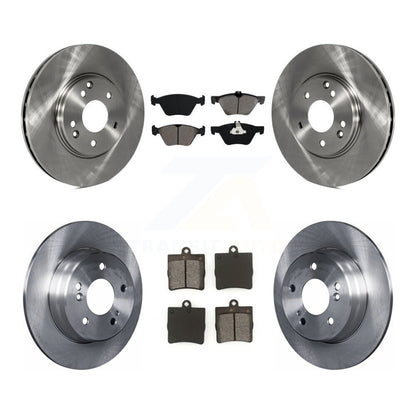 Rotors de frein à disque avant et arrière, Kit de plaquettes semi-métalliques pour Chrysler Crossfire SLK32