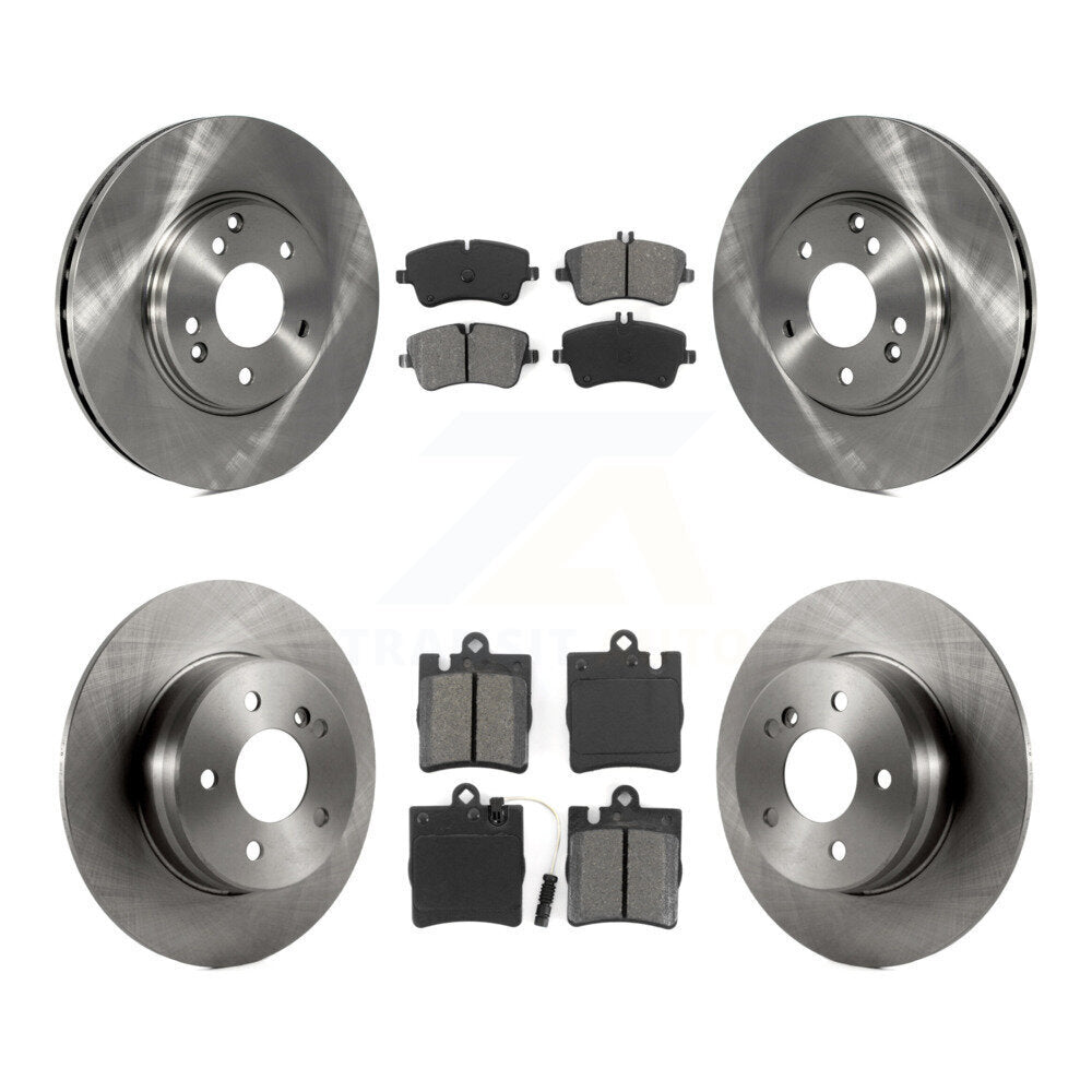 Kit de plaquettes de frein semi-métalliques pour disques de frein avant et arrière, pour Mercedes-Benz C280 C240 CLK35