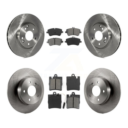 Kit de plaquettes de frein semi-métalliques pour disques de frein avant et arrière, pour Mercedes-Benz C280 C240 CLK35