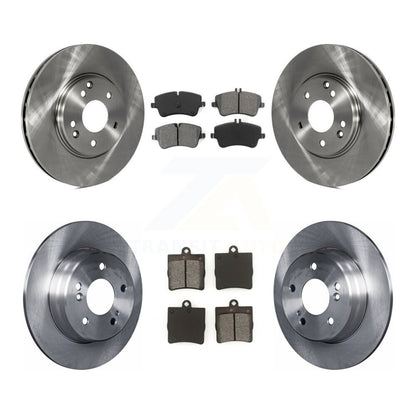 Kit de rotor de frein avant et arrière et plaquettes semi-métalliques pour Mercedes-Benz SLK280 SLK30