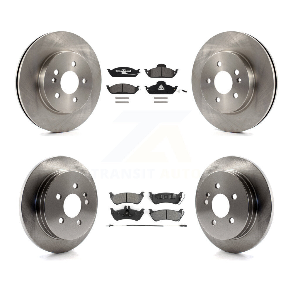 Kit de plaquettes semi-métalliques de Rotor de frein avant et arrière, pour Mercedes-Benz ML320 ML350 ML43