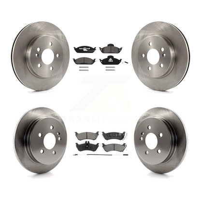 Kit de plaquettes semi-métalliques de Rotor de frein avant et arrière, pour Mercedes-Benz ML320 ML350 ML43