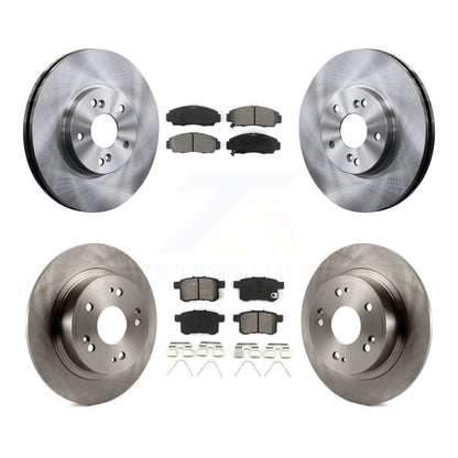 Kit de rotor de frein à disque avant et arrière et plaquettes semi-métalliques pour Honda Accord Acura TS