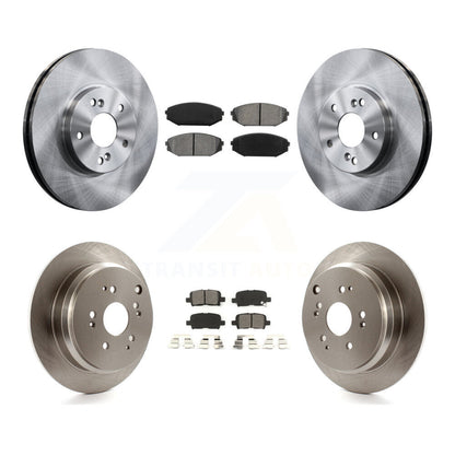 Kit de rotors de frein à disque avant et arrière et plaquettes semi-métalliques pour Honda Odysse 2002-2004